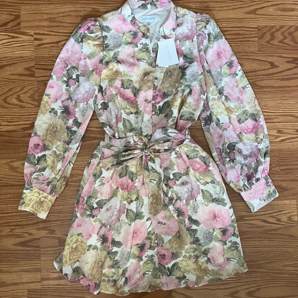 Floral Long Sleeve Dress